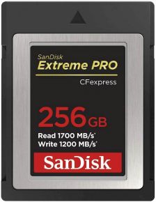 CFEXPRESS SANDISK EXTREME PRO 256GB, TYPE B - SDCFE-256G-GN4NN