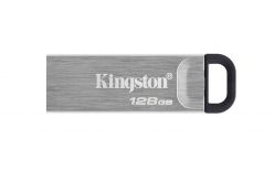 USB DISK KINGSTON 128 GB DT KYSON, 3.2 GEN1, 200/60 MB / S, METALLO, SENZA COPERCHIO - DTKN / 128 GB