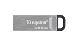 USB DISK KINGSTON 256 GB DT KYSON, 3.2 GEN1, 200/60 MB / S, METALLO, SENZA COPERCHIO - DTKN / 256 GB