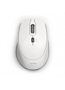 MOUSE WIRELESS PORT, USB-A e USB-C, SILENZIOSO, BIANCO - 900714