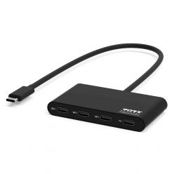 PORTA HUB USB-C, 3x USB-C +1X USB-C, 3xUSB Tipo C 3.1 Gen 1 - 900147