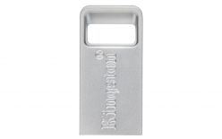 CHIAVETTA USB KINGSTON 256GB DT Micro, 3.1, argento, metallo, formato micro, 3.2, argento, metallo - DTMC3G2/256GB