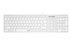 Tastiera GENIUS Slimstar 126 USB bianca - 31310017414