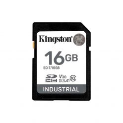 SDHC KINGSTON 16GB Industriale, fino a 100MB/s, Classe 10, UHS-I, U3, V30, A1 - SDIT/16GB