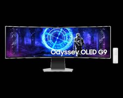 Monitor SAMSUNG 49" OLED G95SD Odyssey G9 curvo, 5120x1440, HDMI, DP, Micro HDMI, USB, 240Hz - LS49DG950SUXDU