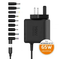 Alimentatore PORT GaN 65W e spina universale EU - 904065UWEU