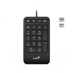 Tastiera GENIUS Tastierino numerico 125,USB-A,Nero - 31300019400
