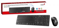 Tastiera GENIUS SlimStar 8250,AI,BLK,SER,BT+2.4GHZ - 31340020404
