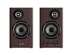 Altoparlanti GENIUS,SP-HF1812BT,colore legno scuro,EU,100-240V - 31730055401