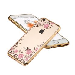 COVER BLING IPHONE ROSA