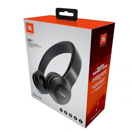 CUFFIE BLUETOOTH CON MICROFONO JBL E45BT 605563 - AtomicShop.it